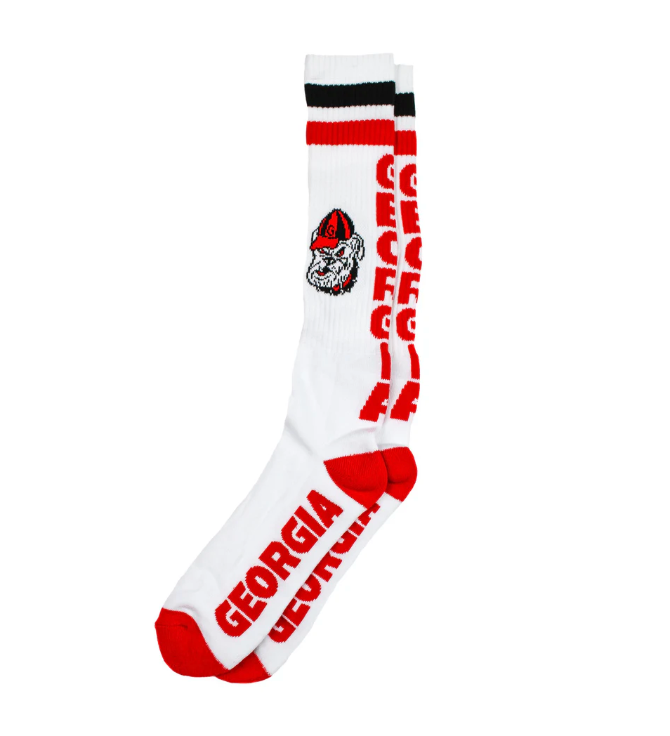 UGA Sports Tube Socks