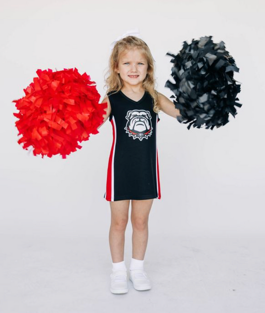 UGA Cheer Dress The Power Stripe w New Dog