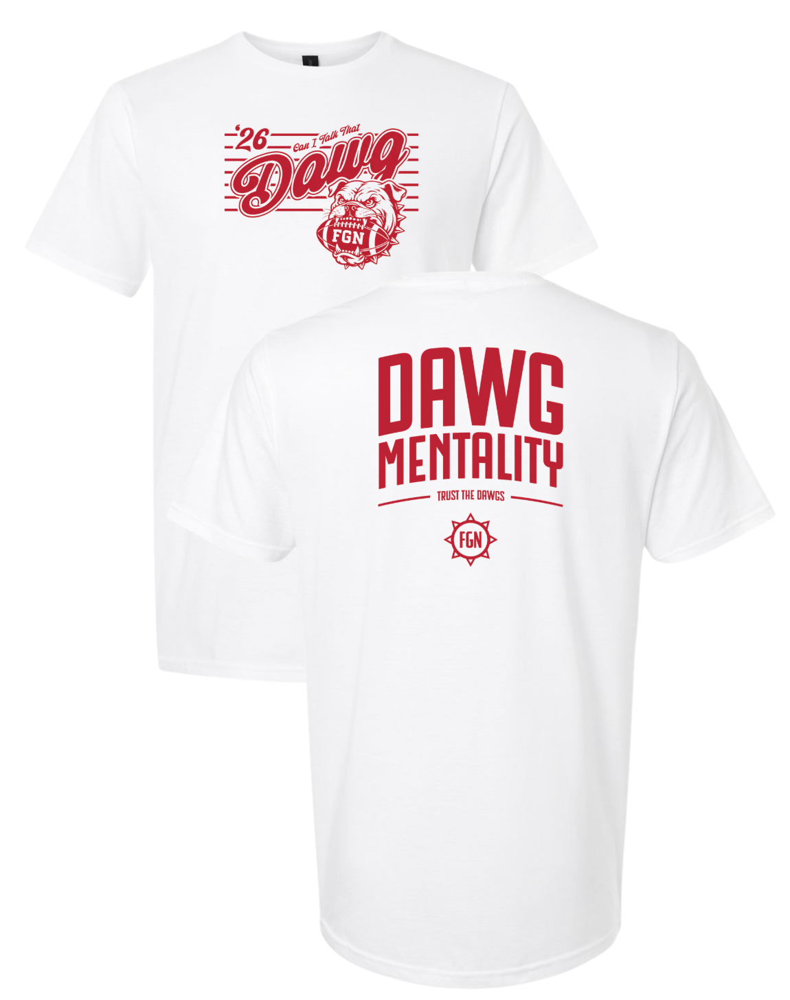 The Film Guy Network "FGN Dawg Mentality" Tee Collection