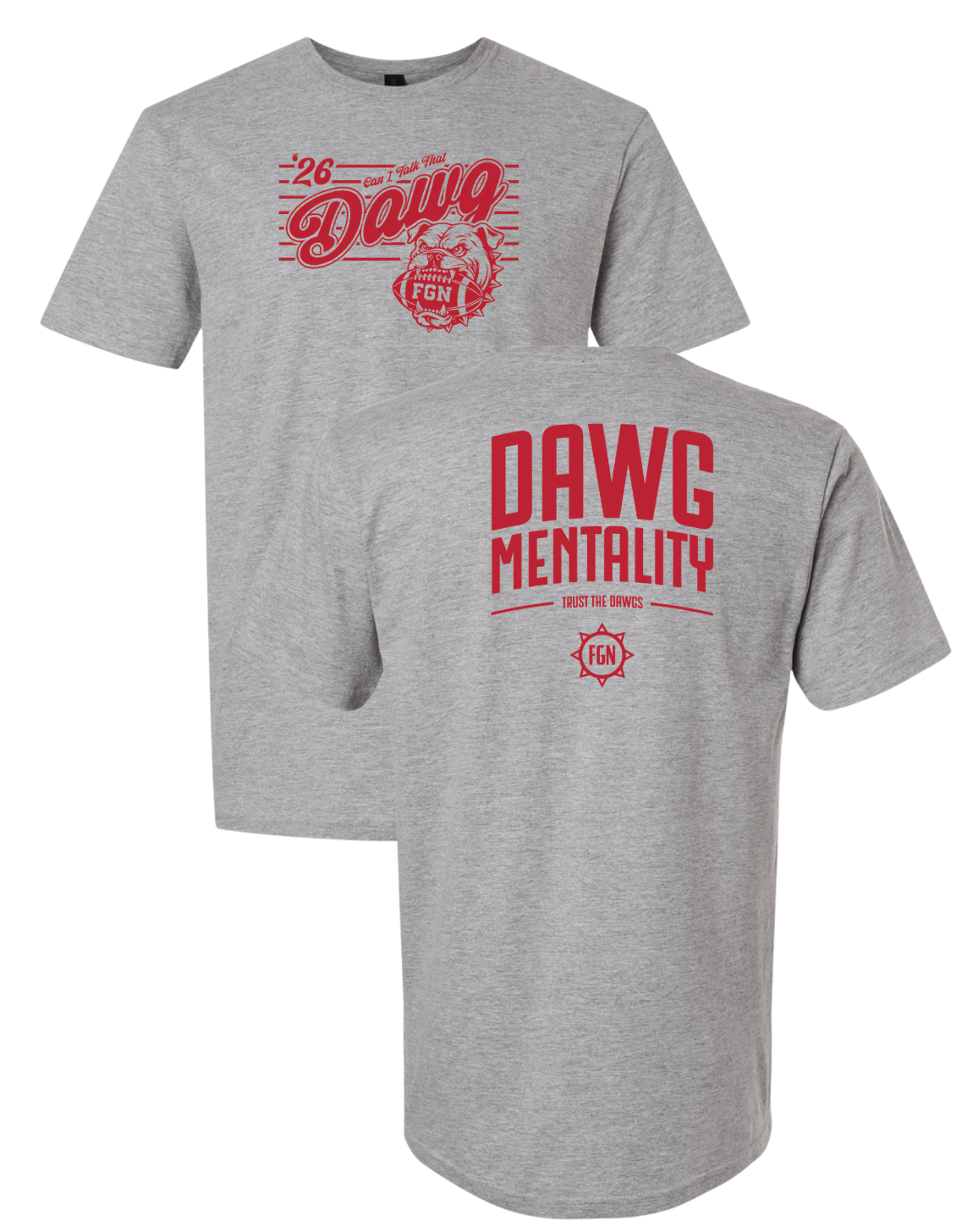 The Film Guy Network "FGN Dawg Mentality" Tee Collection