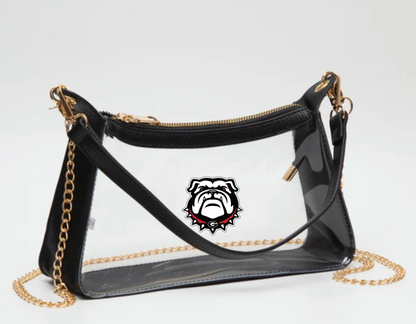 UGA Gameday Stadium Clear Satchel Bag