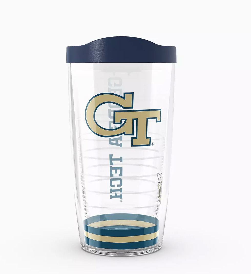 GA Tech 16oz Classic Tervis Tumbler