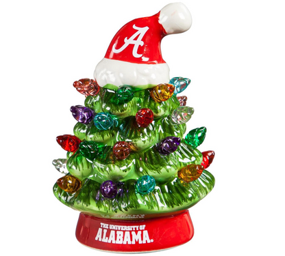 ALA Ceramic LED Christmas Tree 4” Ornament
