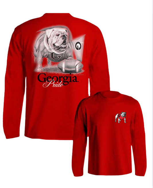 UGA Bulldog Pride Long Sleeve Shirt Unisex