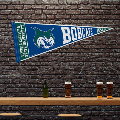 GCSU Bobcat Rally Felt 12X30 Pennant