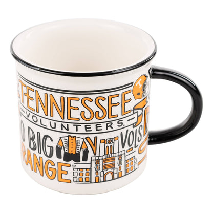 UTN Vols Collage Campfire Mug