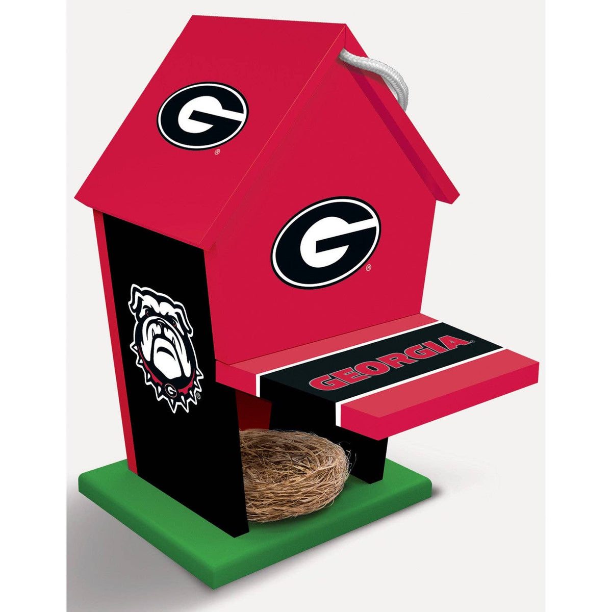 UGA Georgia Bulldogs Birdhouse