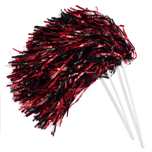 UGA Red & Black Cheer Pom Pom