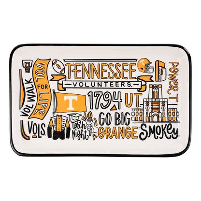 UTN Vols Collage Trinket Tray