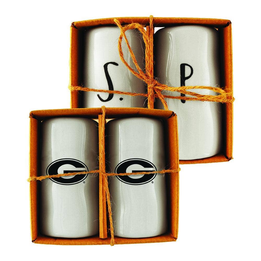 UGA  Georgia Bulldogs Artisan Salt & Pepper Shakers