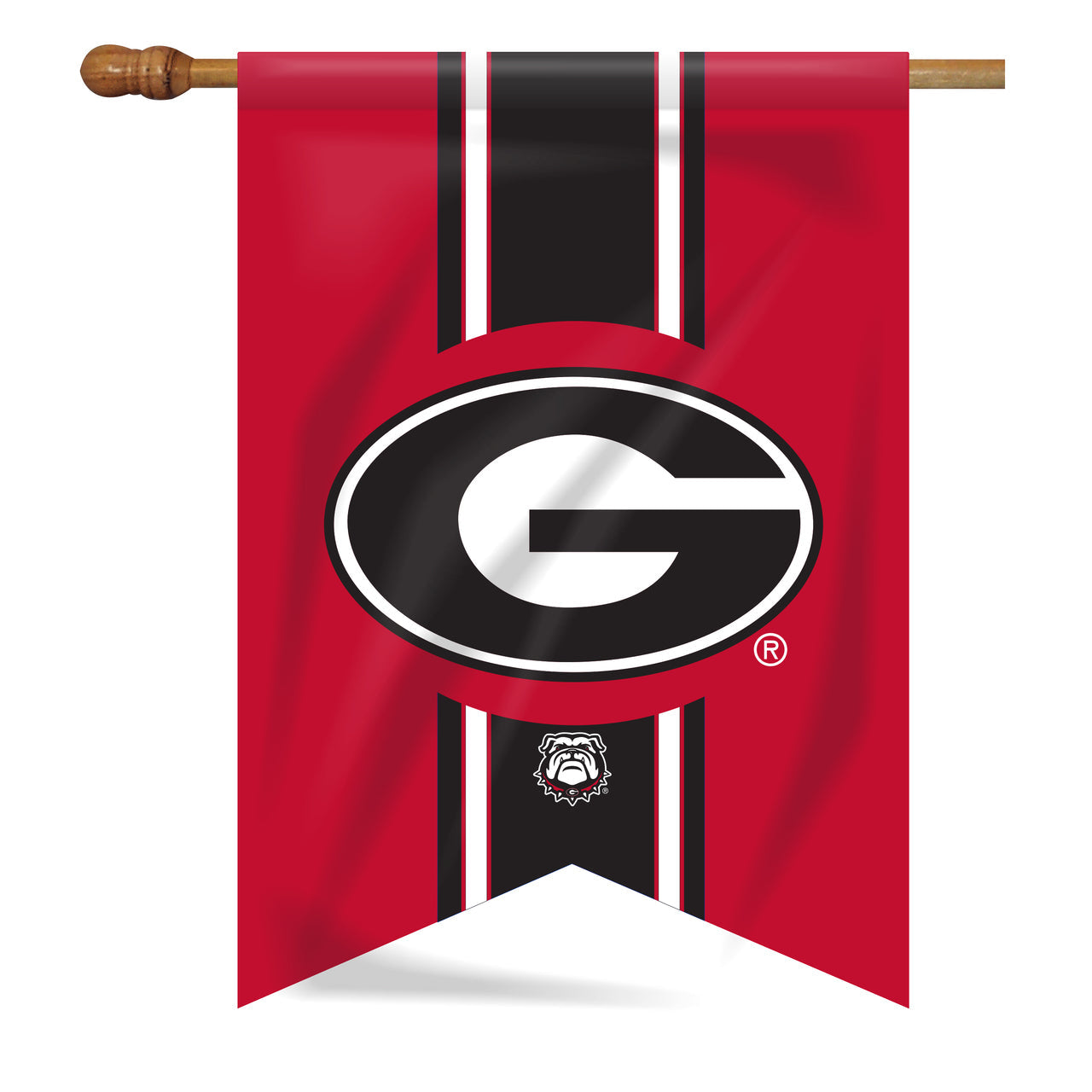 UGA House Flag 28 x 40