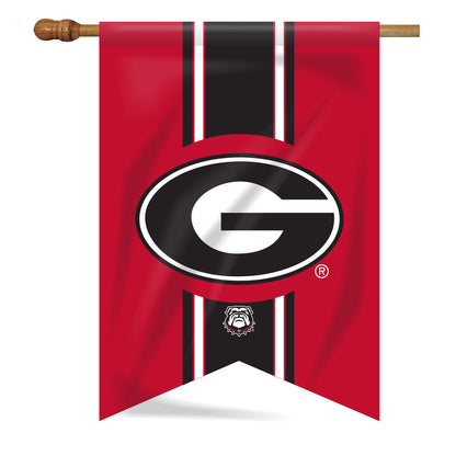 UGA House Flag 28 x 40