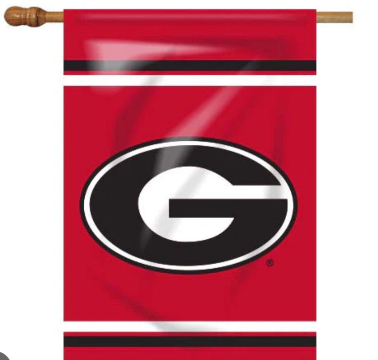 UGA House Flag 28 x 40