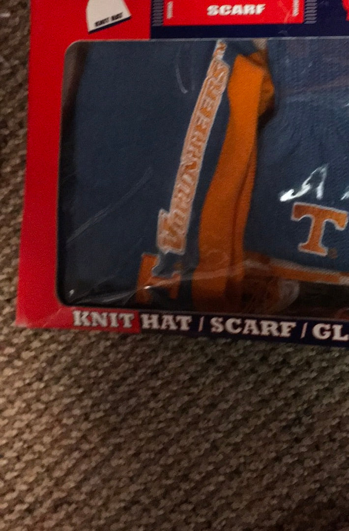 UT Vols Knit Hat/Scarf/Gloves Kit