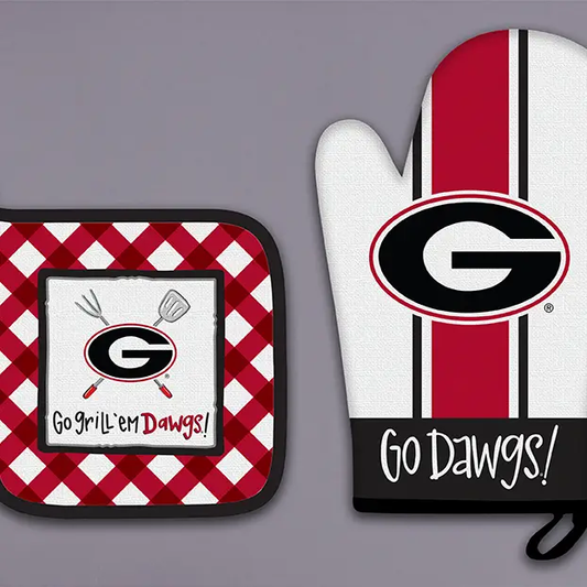 UGA Mitt Pot Holder Set Magnolian Lane
