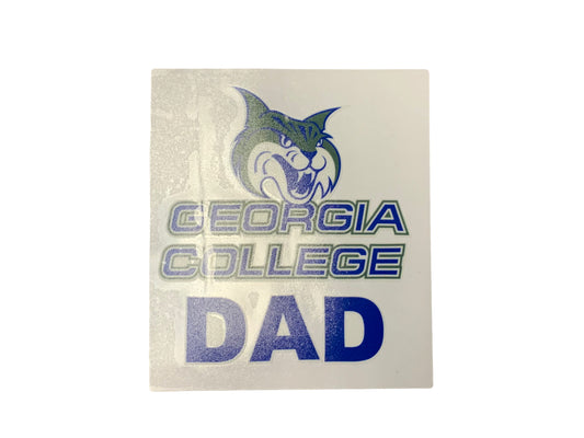 GCSU "Dad" Decal