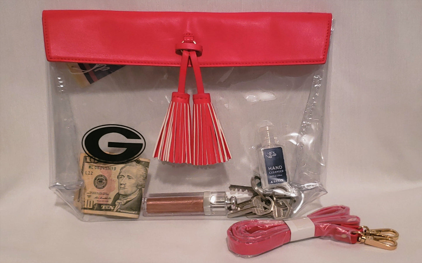 UGA Gameday Clear bag purse Foreverscoolgear&Apprel LLC