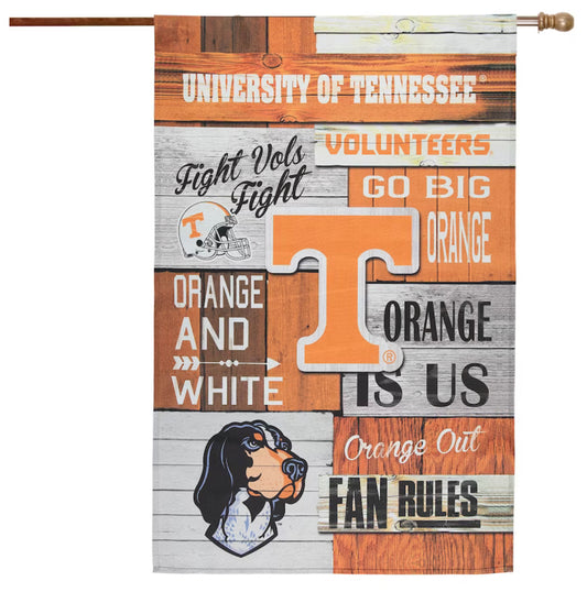 UTN Vols Fan Rules Garden Flag