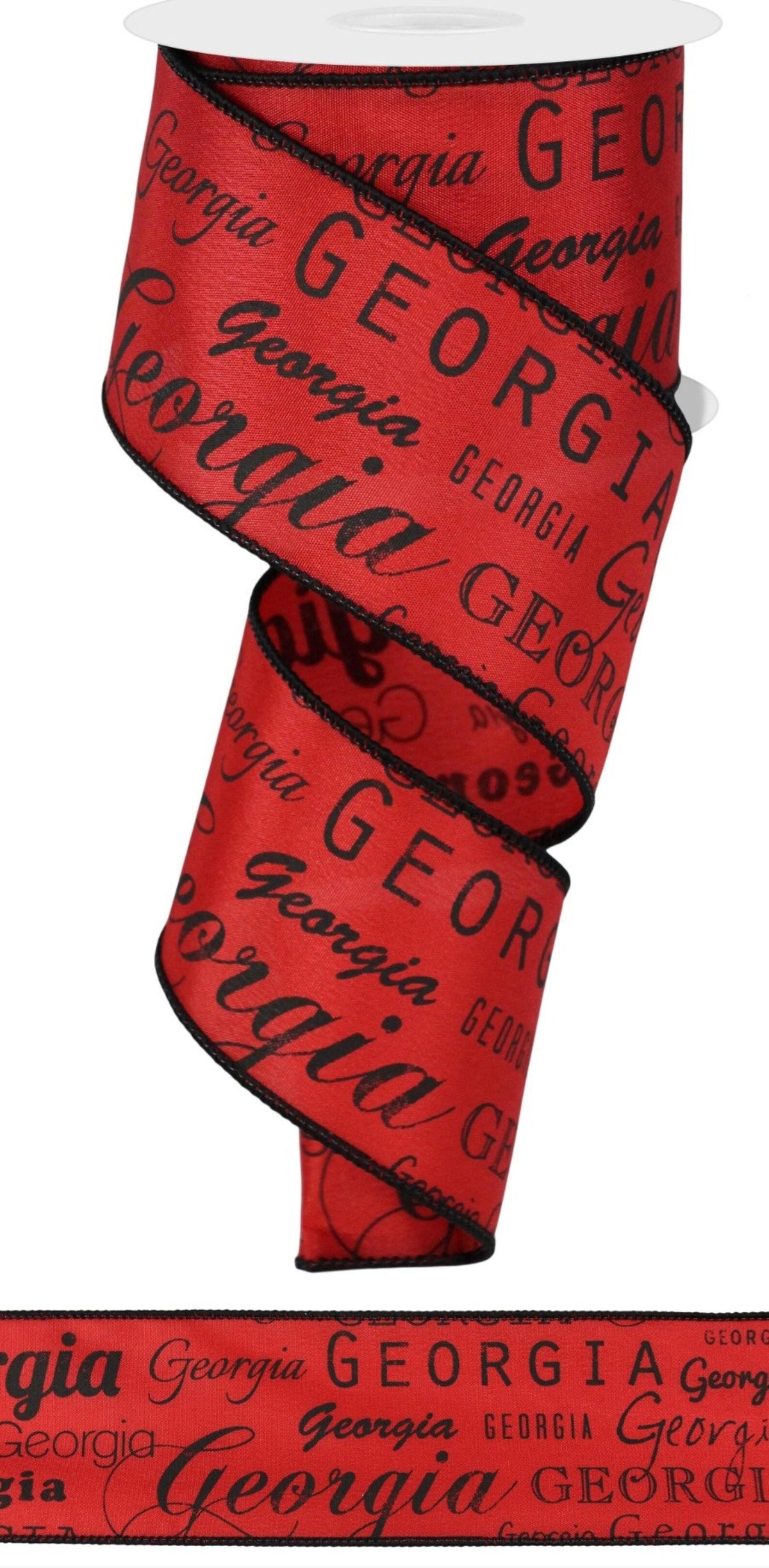 UGA Ribbon 2.5" x 10" yd