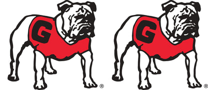 UGA Standing Dog Decal