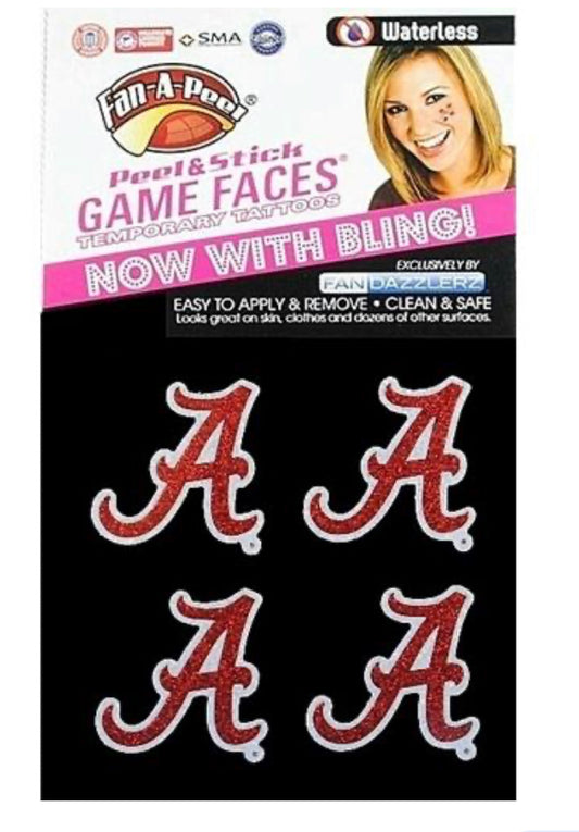 ALA Waterless Game Faces Glitter Tattoos