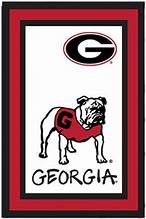 UGA Mascot Magnolia Lane Garden Flag
