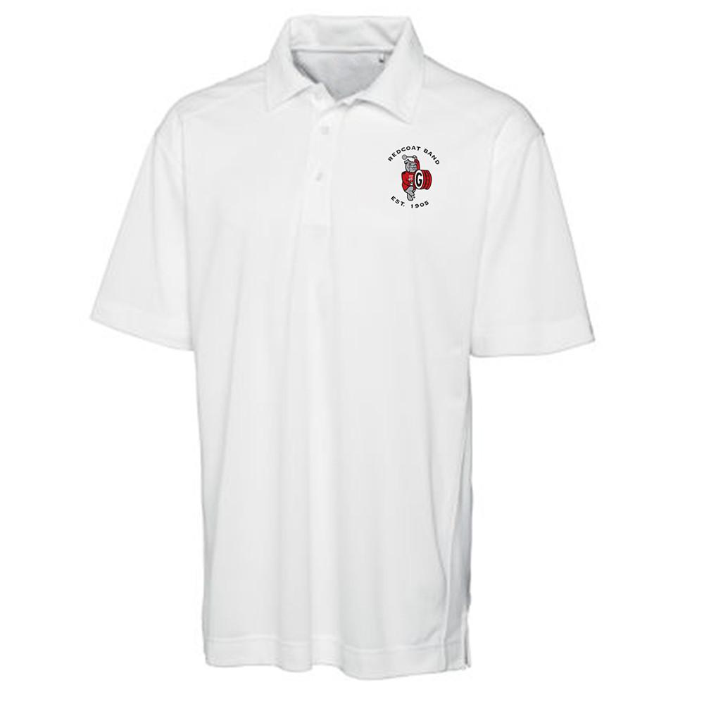 UGA Redcoat Band Men's Polytech Polo Tee