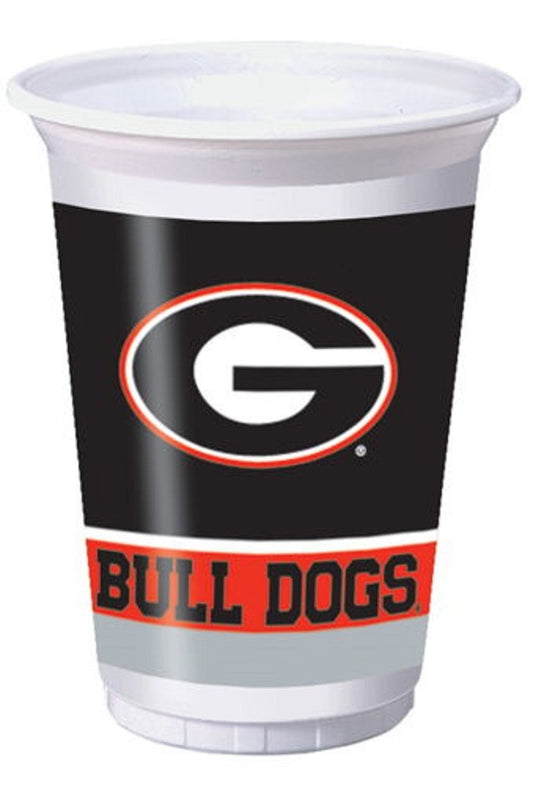 UGA Party Plastic Cups with Super G