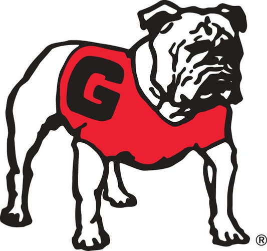 UGA Standing Dog Decal