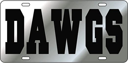 UGA DAWGS License Plate
