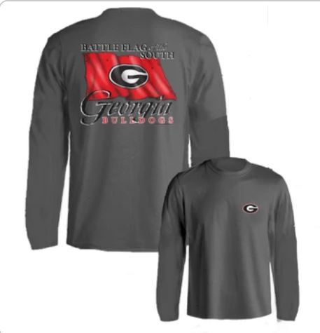 UGA T-shirt Battle Flag