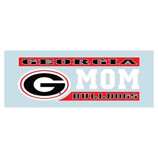 UGA Decal Rectangle Family 6"