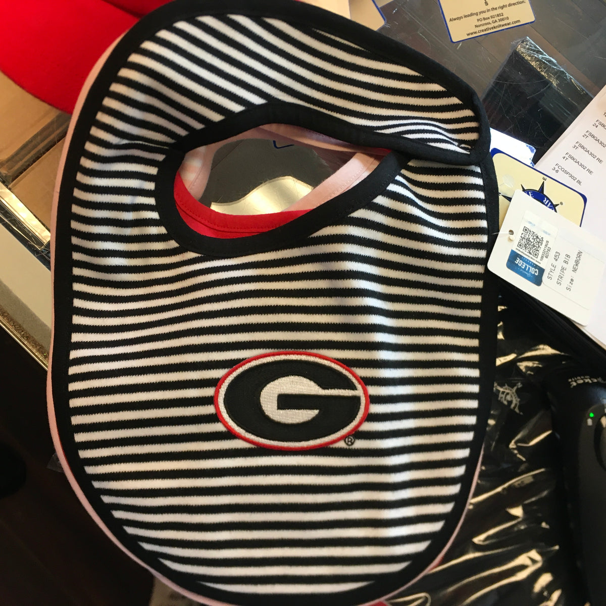 UGA Infant Bib