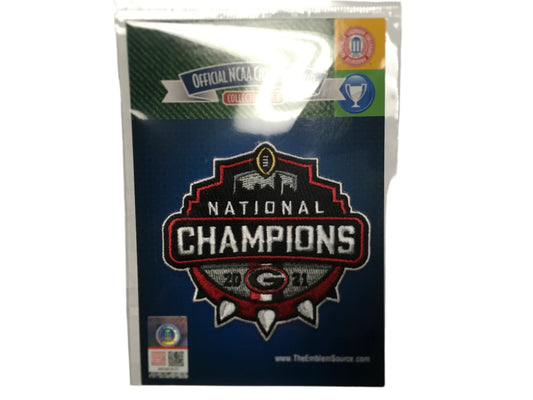 UGA National Champion Patch