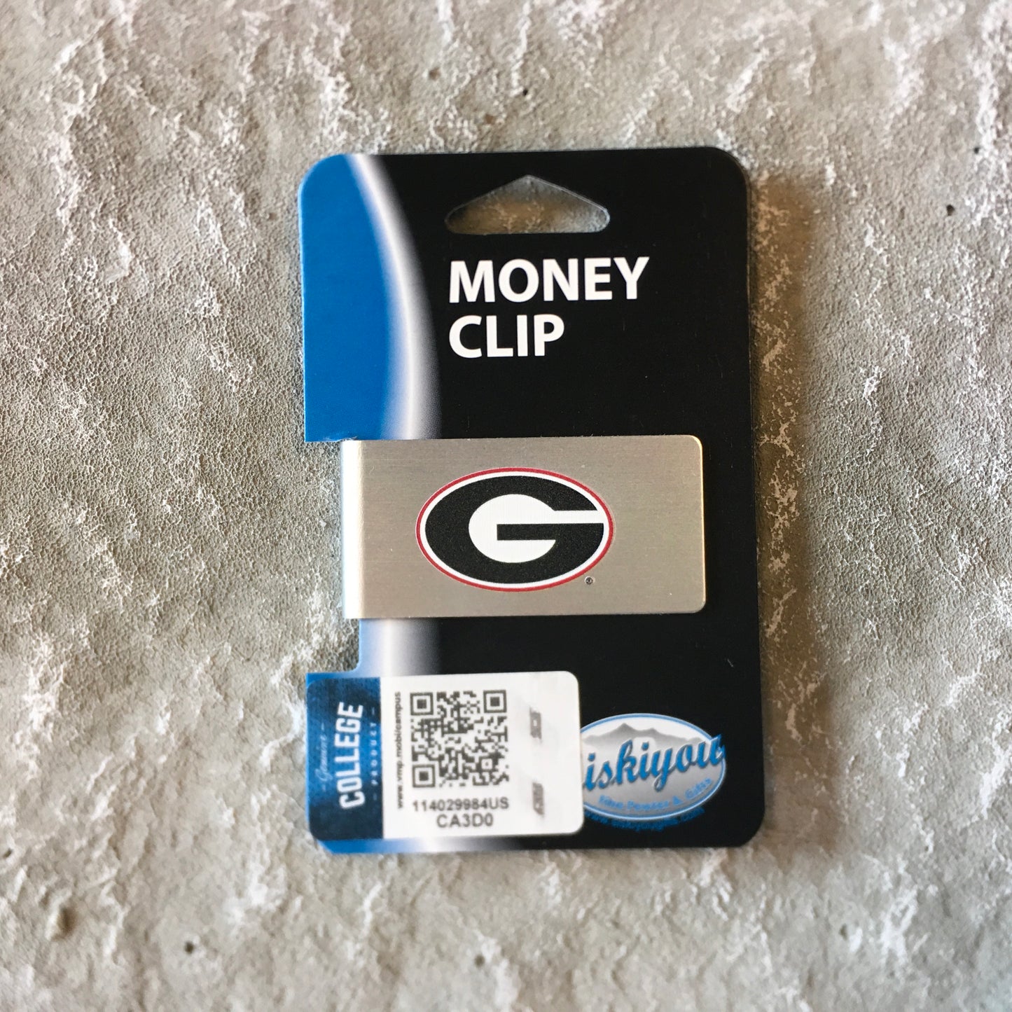 UGA Money Clip